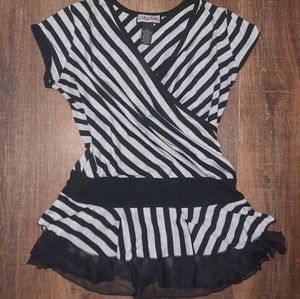 LA Kitty girls v-neck blouse